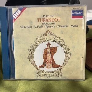 Puccini Turandot Highlights CD